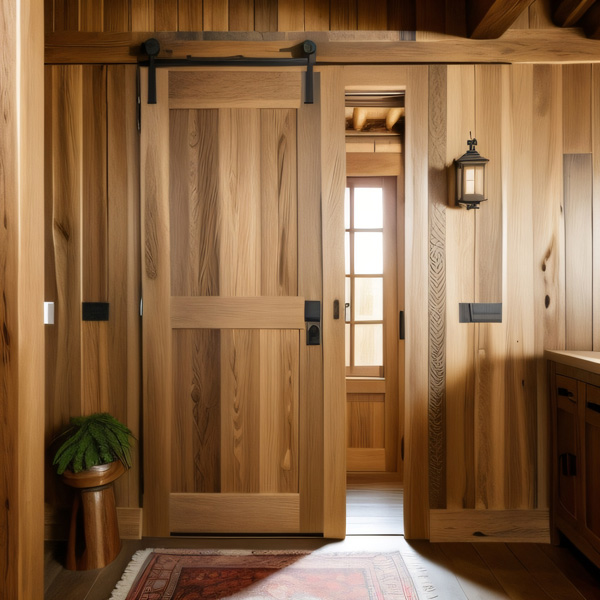 about-us wooden slider door