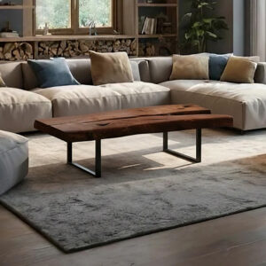 Eucalyptus Live-Edge Center Table