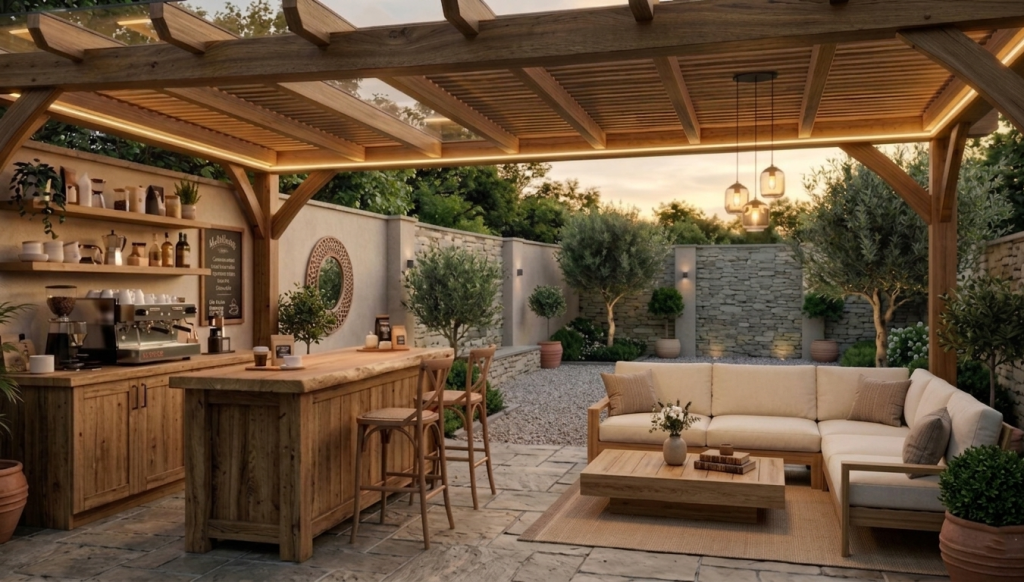 Rivano Lounge Outdoor Coffee Corner