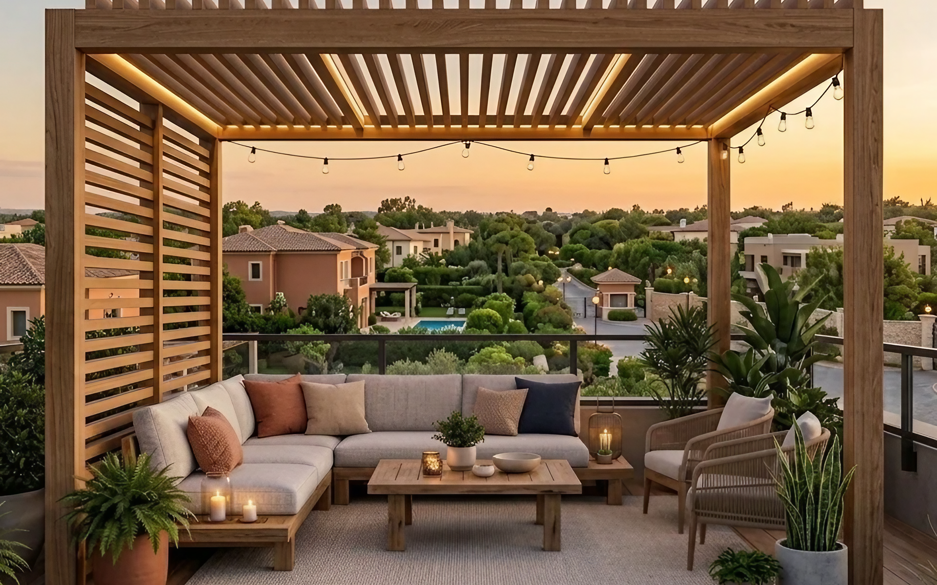 Roventino Pergula & Outdoor Seat