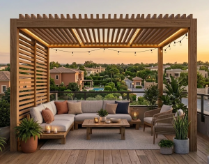 Roventino Pergula & Outdoor Seat