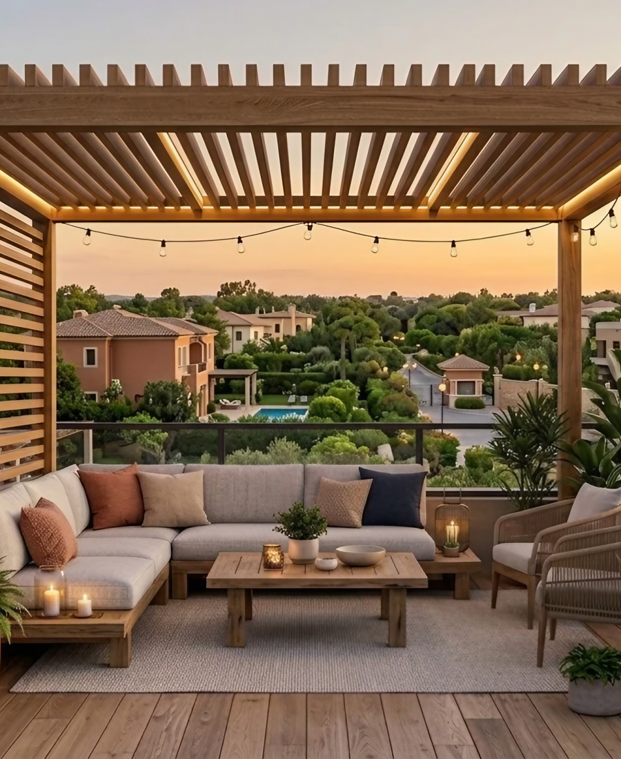 Roventino Pergula & Outdoor Seat